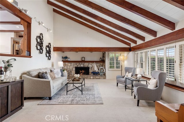 The quintessential charm of a Palos Verdes Estates Ranch home can be found throughout in the detail of this custom built home.