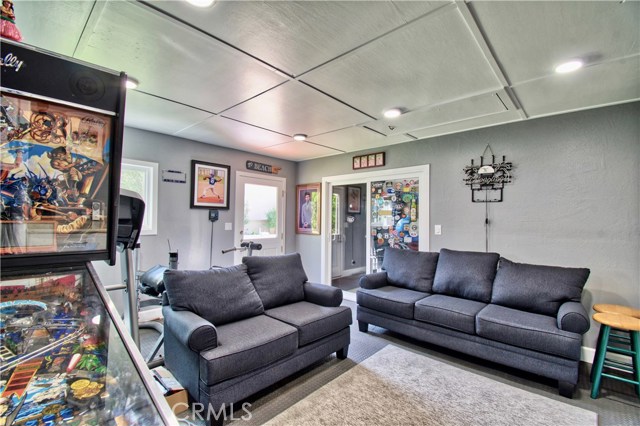 Dutch door to backyard & slider to the garage