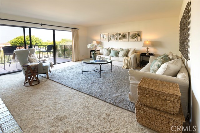 Living Room leads out to Balcony