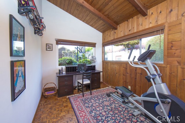 Office/workout room off Master Bedroom