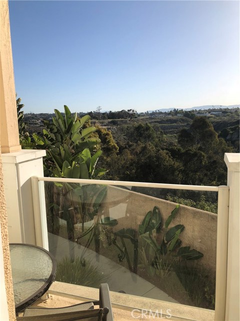 Patio with open space view