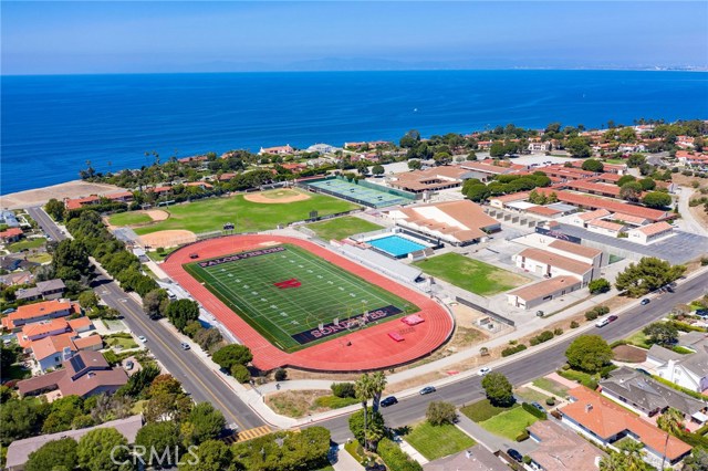 Palos Verdes High School is only 5 blocks away... With ocean beyond