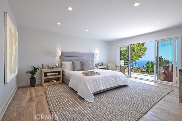 Master Bedroom with Ocean View Deck