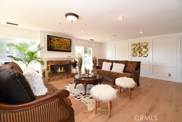 Family Room with Fireplace