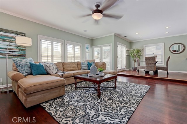Family Room Area and Adjacent Breakfast Nook Area