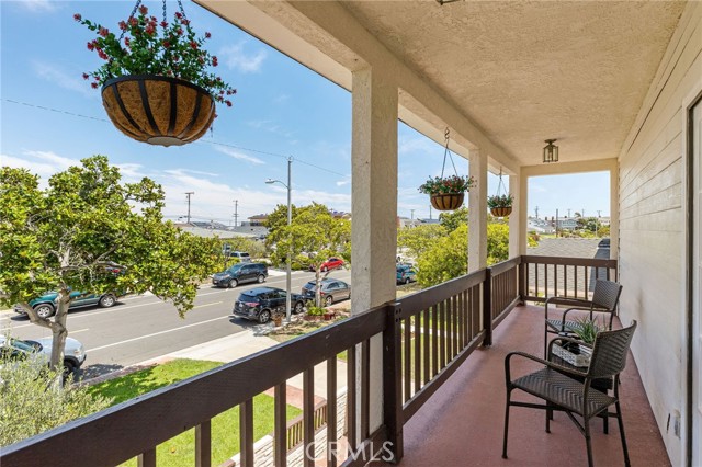 Enjoy the morning sun and view from the master balcony