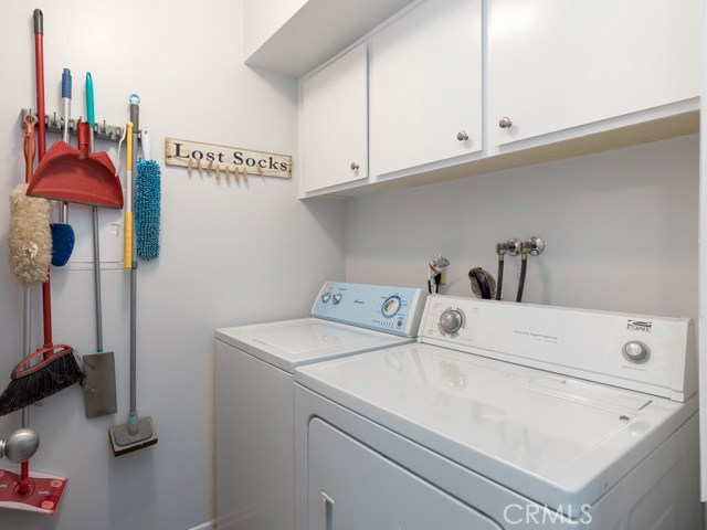 Obviously the laundry room