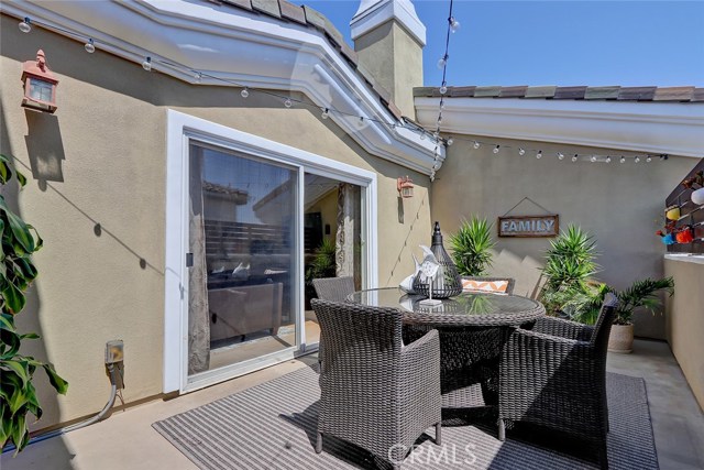 Private balcony directly off living area, perfect for al fresco dining.