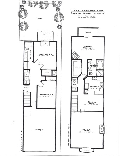 1535 Goodman Avenue, Redondo Beach, California 90278, 3 Bedrooms Bedrooms, ,2 BathroomsBathrooms,Residential,Sold,Goodman,PW17094849