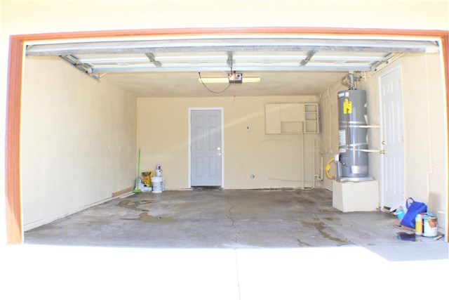 Garage is completely finished inside.