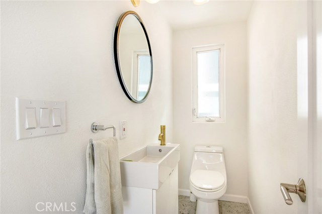 3rd level powder room.