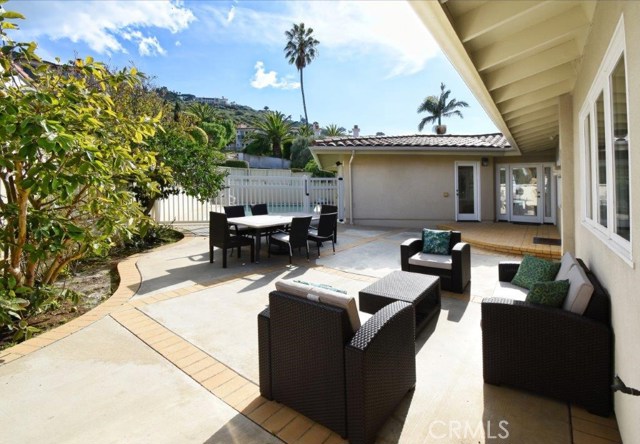 Enclosed Patio in the Back