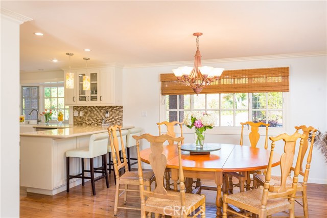 Dining Room off of Kitchen.