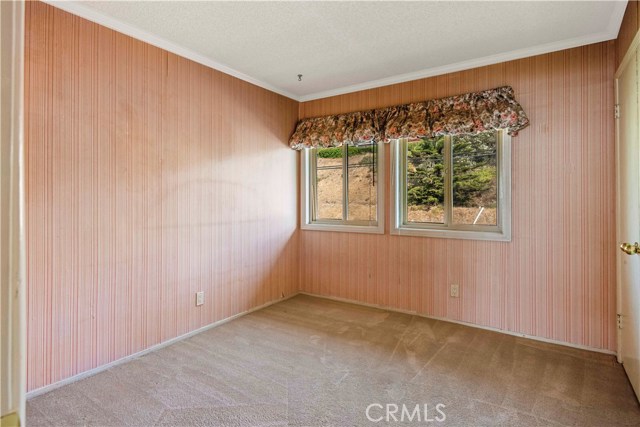 One of two large upstairs secondary bedrooms