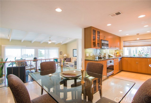 View from dining to living room
