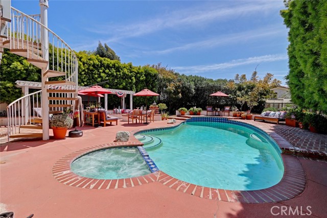 pool and Jacuzzi