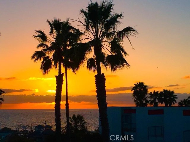 Sunset view from the balcony