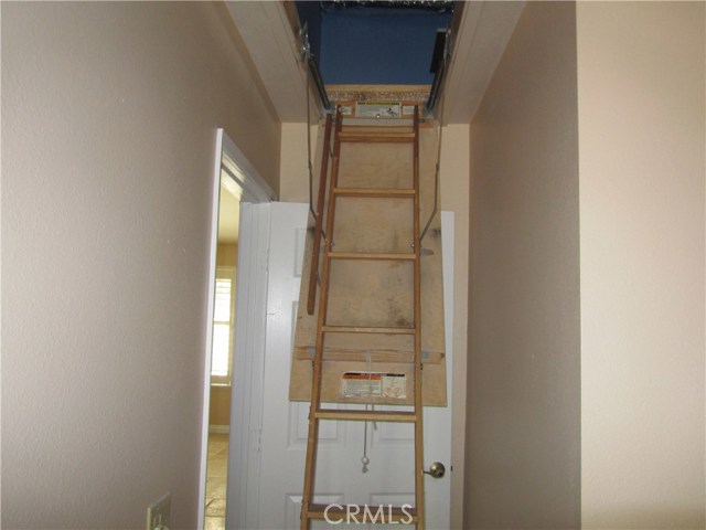 Pull Down Stairs to Attic