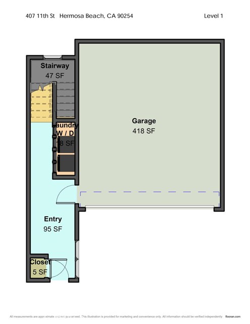 407 11th Street, Hermosa Beach, California 90254, 3 Bedrooms Bedrooms, ,2 BathroomsBathrooms,Residential,Sold,11th,SB20123625