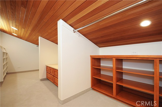 Master Closet with built-ins