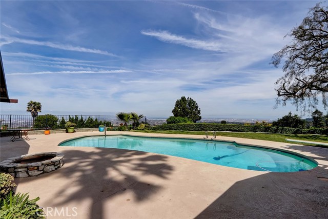 POOL, FIRE PIT, BACKYARD, VIEW.  WOW