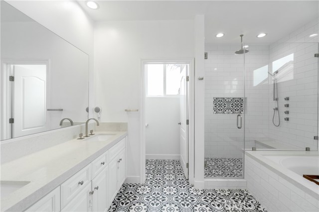 Master-suite bathroom