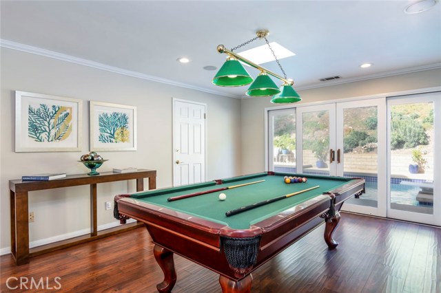 Family room, pool view