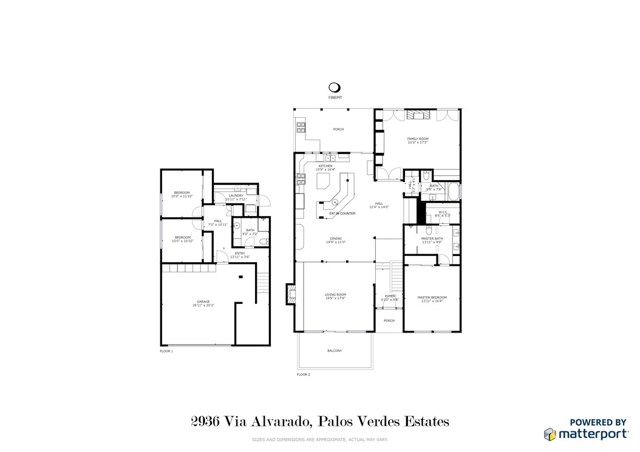 2936 Via Alvarado, Palos Verdes Estates, California 90274, 3 Bedrooms Bedrooms, ,3 BathroomsBathrooms,Residential,Sold,Via Alvarado,PV19073511