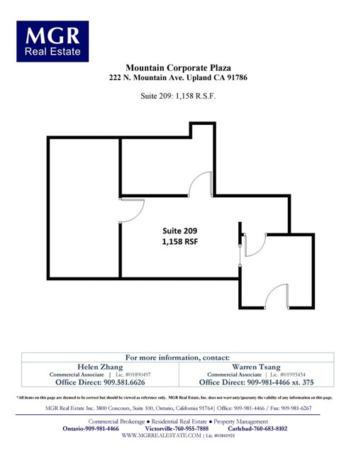 Mountain, 91786, ,Commercial,For Sale,Mountain,209,IV20163890