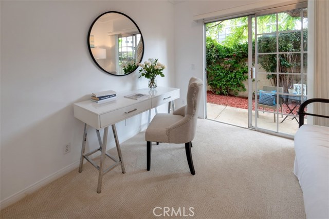 Bedroom #4 has access to patio and a huge walk-in closet