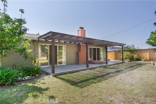 A backyard ready for entertaining, bbq, and family fun.
