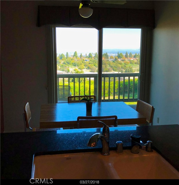 Kitchen Eating Area with wonderful views.