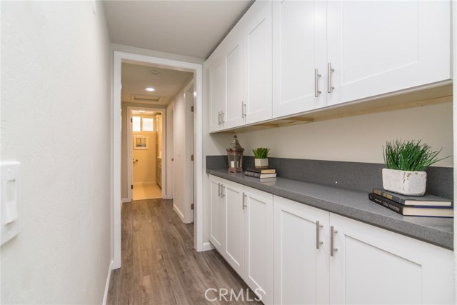 All new cabinetry in the hallway