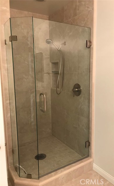 Hall bathroom shower