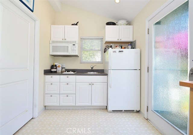 Kitchen area of the guest house