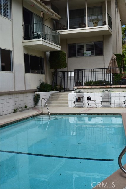 Pool to condo unit above.