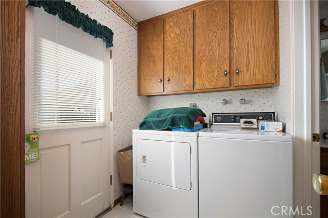 Laundry Room off Master Bath and Kitchen