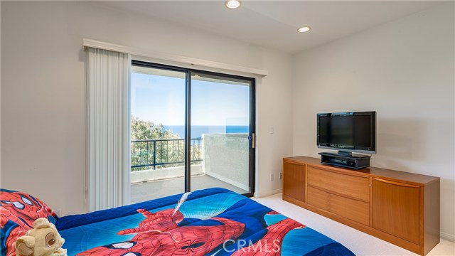 Ocean views from four bedrooms - pre-staging picture