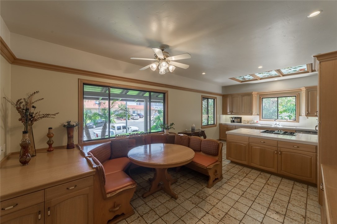 Enjoy your family dining in your warm & inviting kitchen...