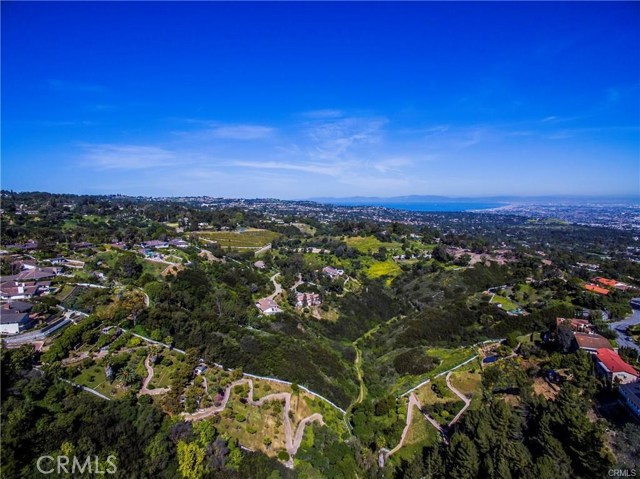 Drone photo above the house