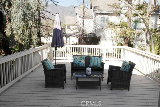 Relax On This Huge Deck With Wonderful Mountain Views.