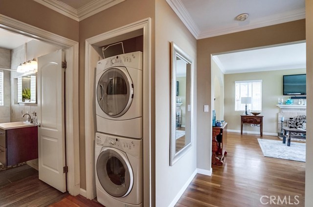 Laundry area