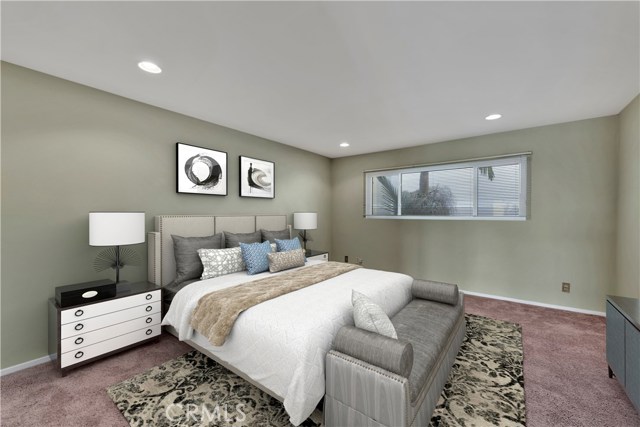 Virtual Staging Bedroom