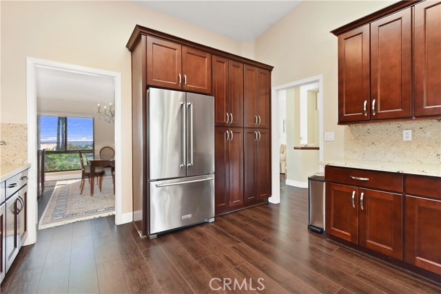 Entries to Kitchen from Dining Room and Entry Hall