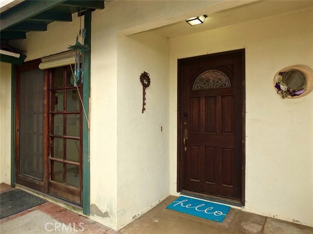 Front Entry to Home