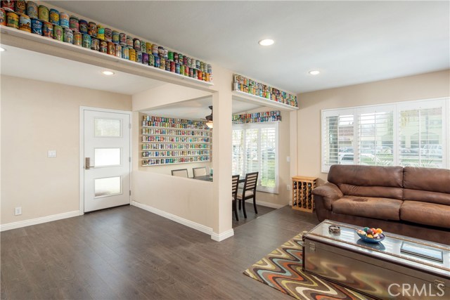 The stylish finishes include a glass-paned front door and tasteful paint colors throughout.