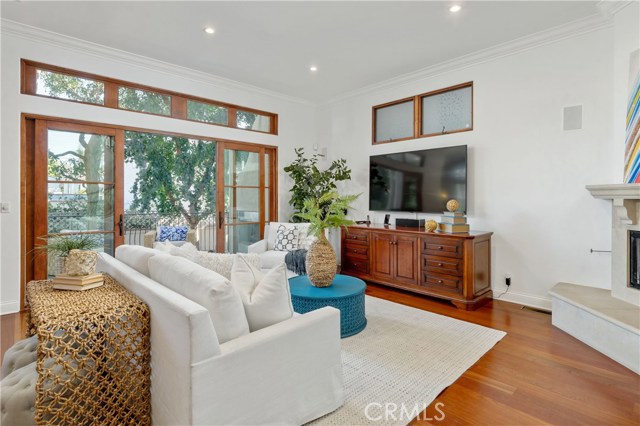 Family Room - French Doors to back patio