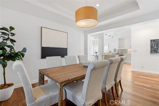 Formal Dining Room Open to Kitchen