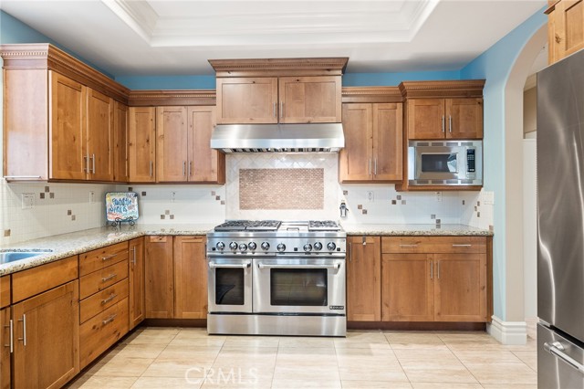 Kitchen featuring stainless steel appliances