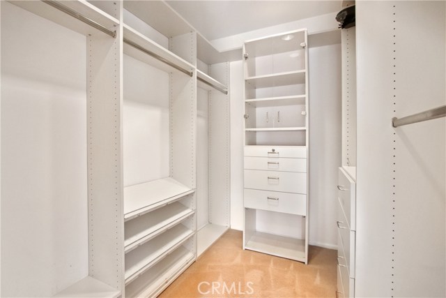 Master bedroom - walk-in closet